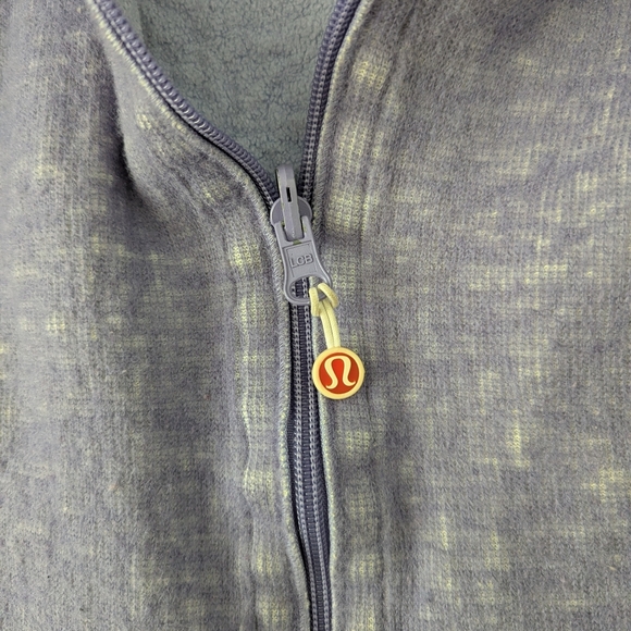 🔷Lululemon Athletica Wool Zip-Front Sweatshirt/Jacket - Picture 6 of 15